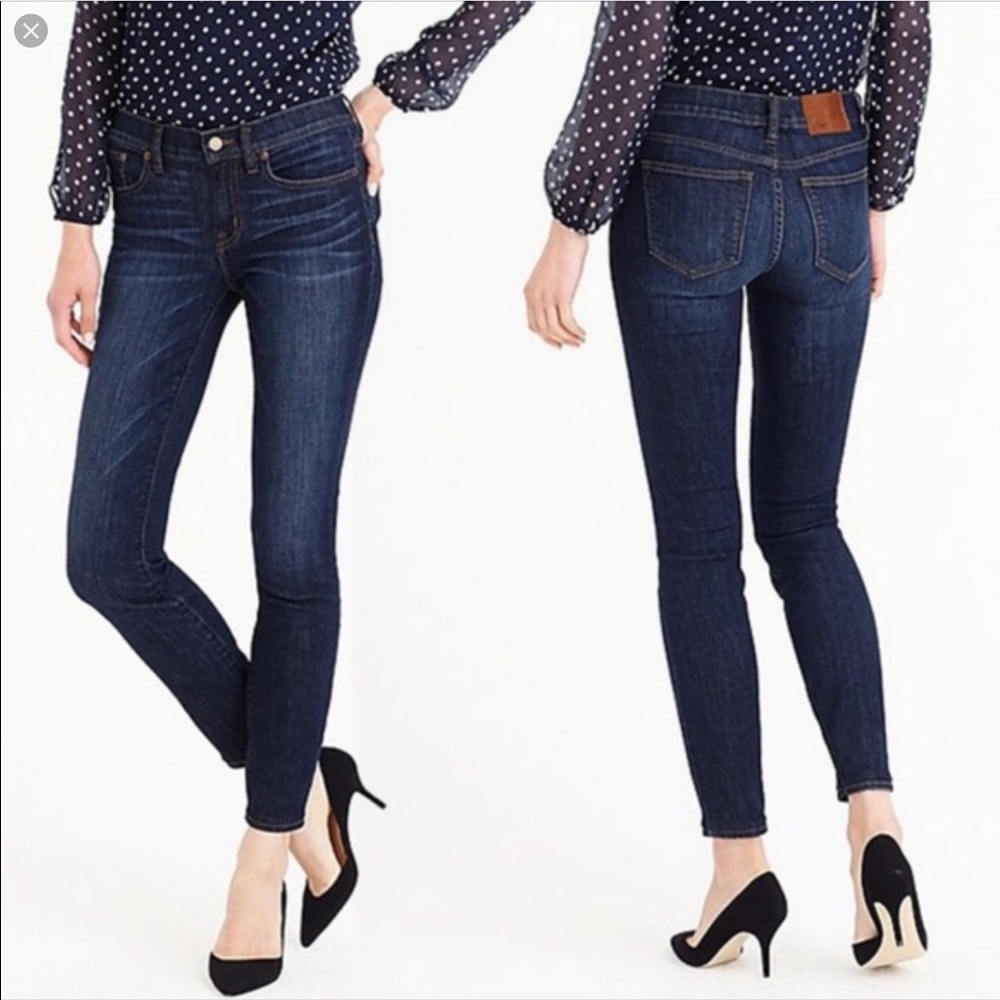 J crew toothpick ankle jeans - Picture 3 of 8